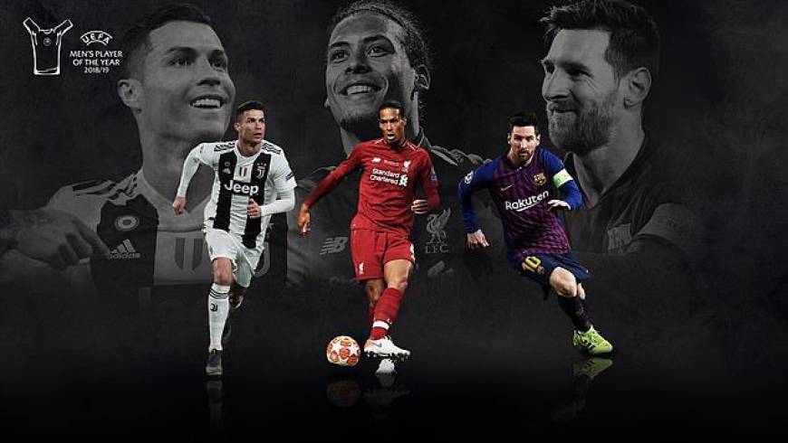 Van Dijk has been nominated for Messi and Ronaldo UEFA Best Player