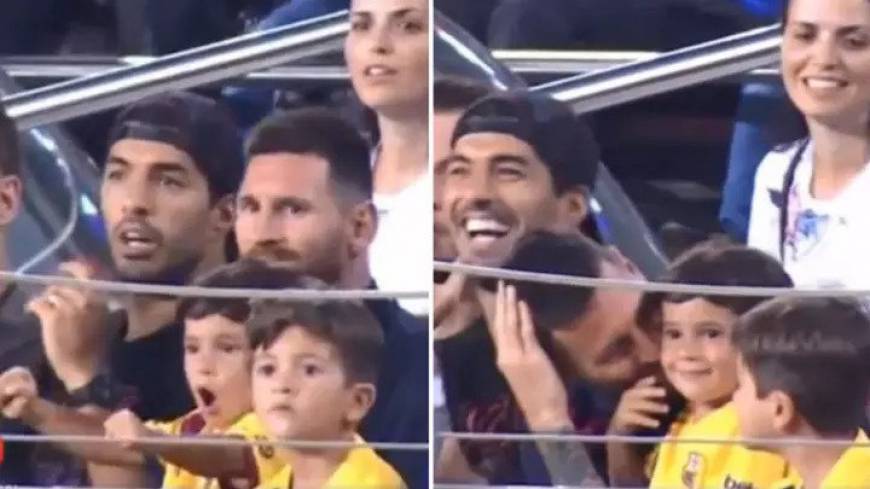 Suarez and Messi bemoan Mateo's celebration of Barca v Real Betis