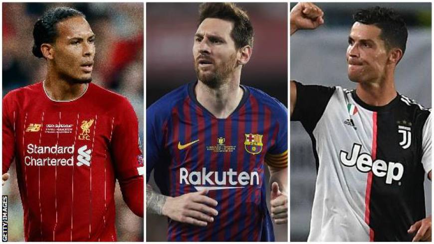 Van Dijk, Messi or Ronaldo the best player of the year in Europe?