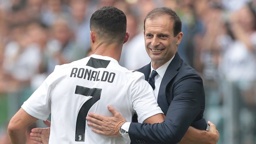 Allegri reveals why Ronaldo is different from other players