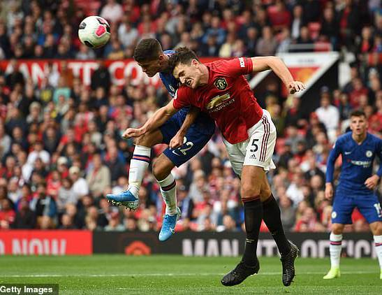 Harry Maguire says he is leaving Manchester City to take on Manchester United