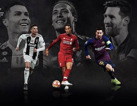 Van Dijk has been nominated for Messi and Ronaldo UEFA Best Player