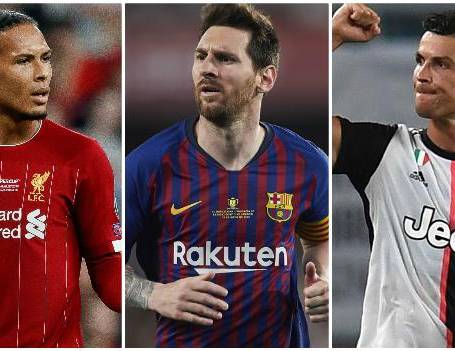 Van Dijk, Messi or Ronaldo the best player of the year in Europe?