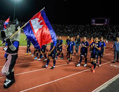 Cambodia lost to Bahrain 1-0 yesterday but Indonesia were numb with a Thai foot